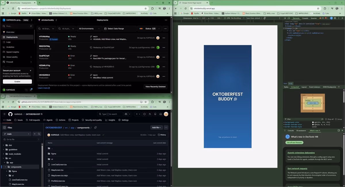 Product Design, OktoBuddy development environment