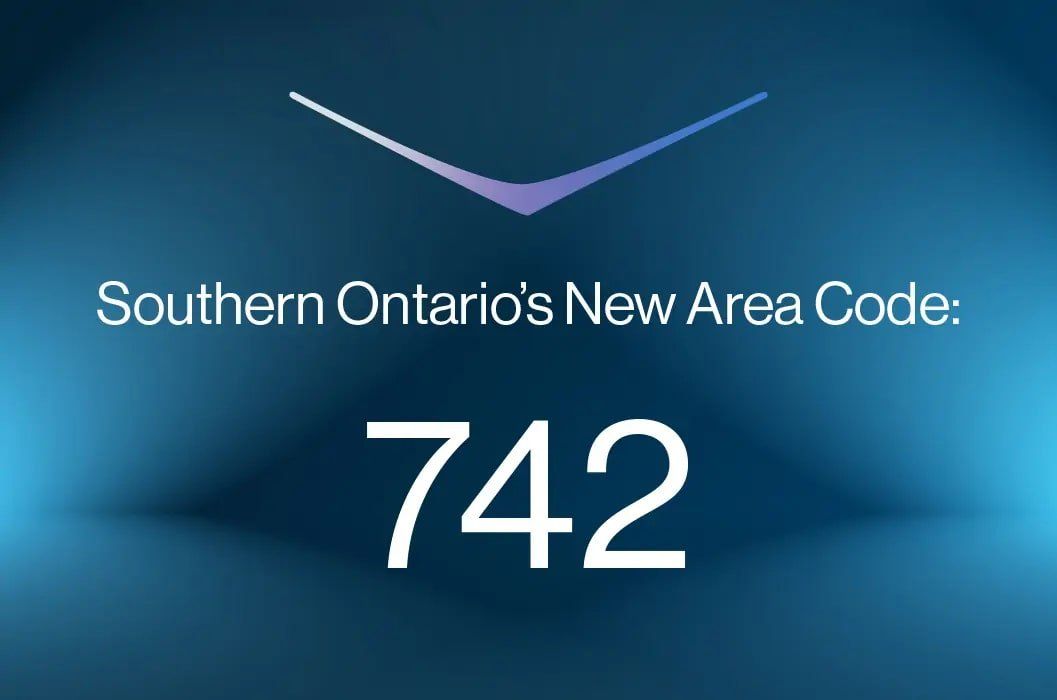 Southern Ontario new area code 742