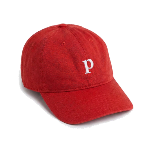 Placer cap in red
