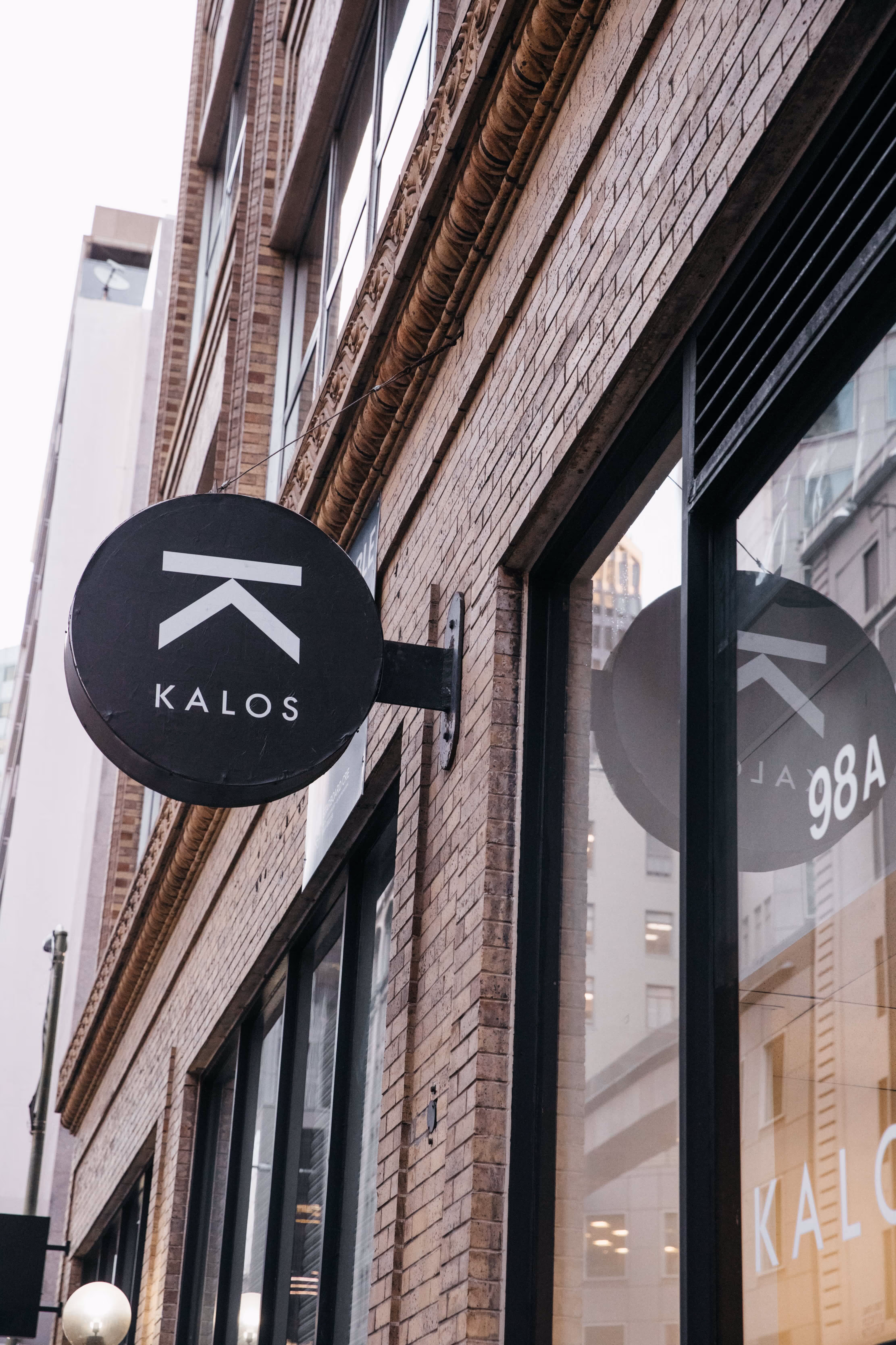 Kalos San Francisco store front