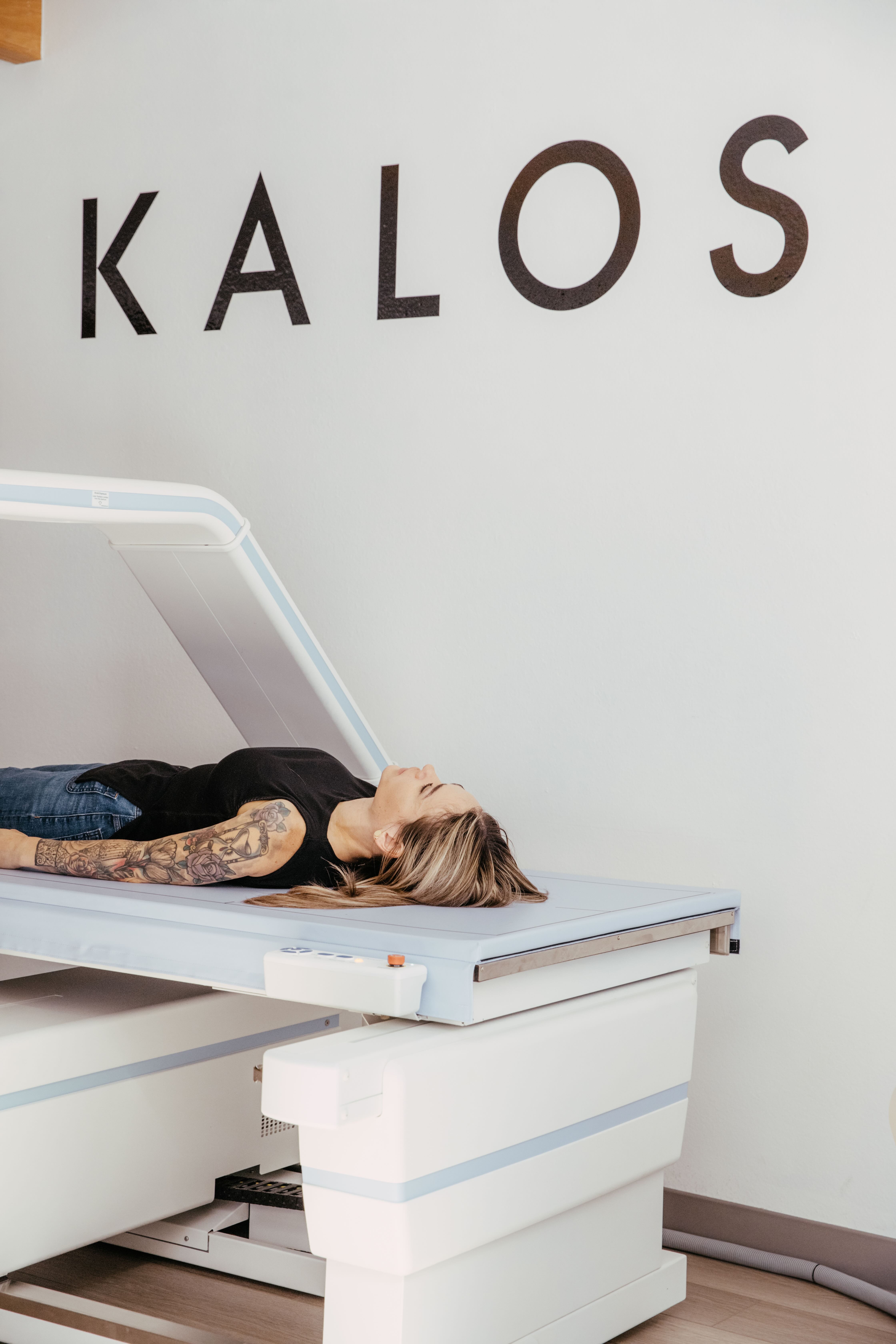 Women getting DEXA scan in Palo Alto