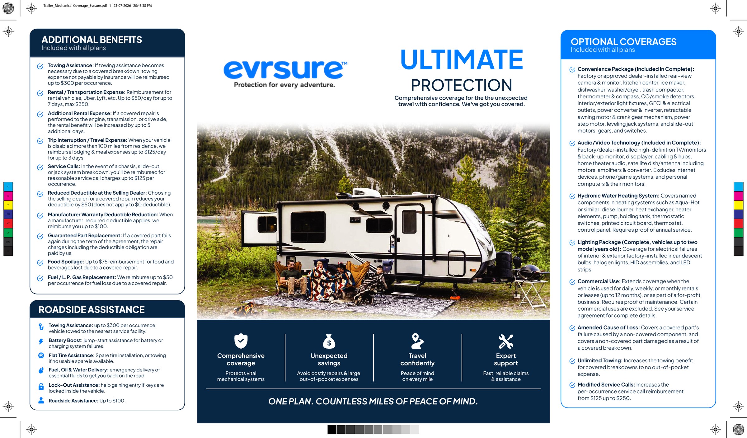 Trailer Mechanical Coverage brochure, page 1