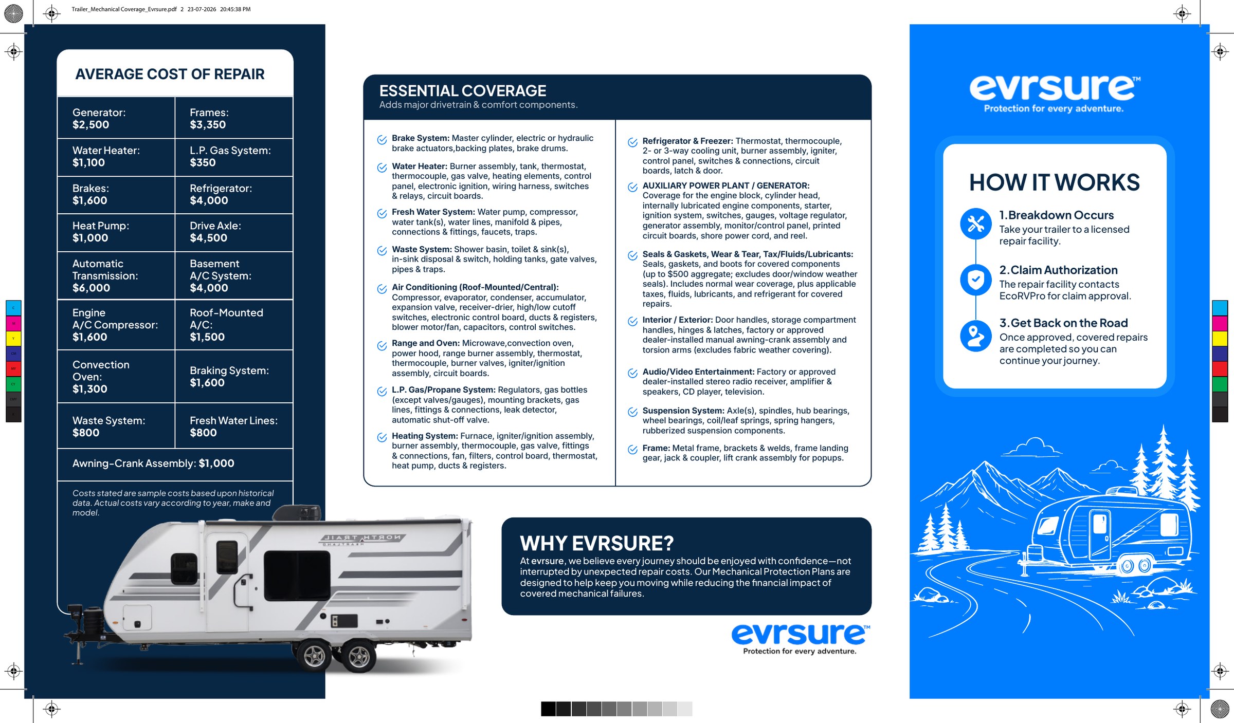 Trailer Mechanical Coverage brochure, page 2