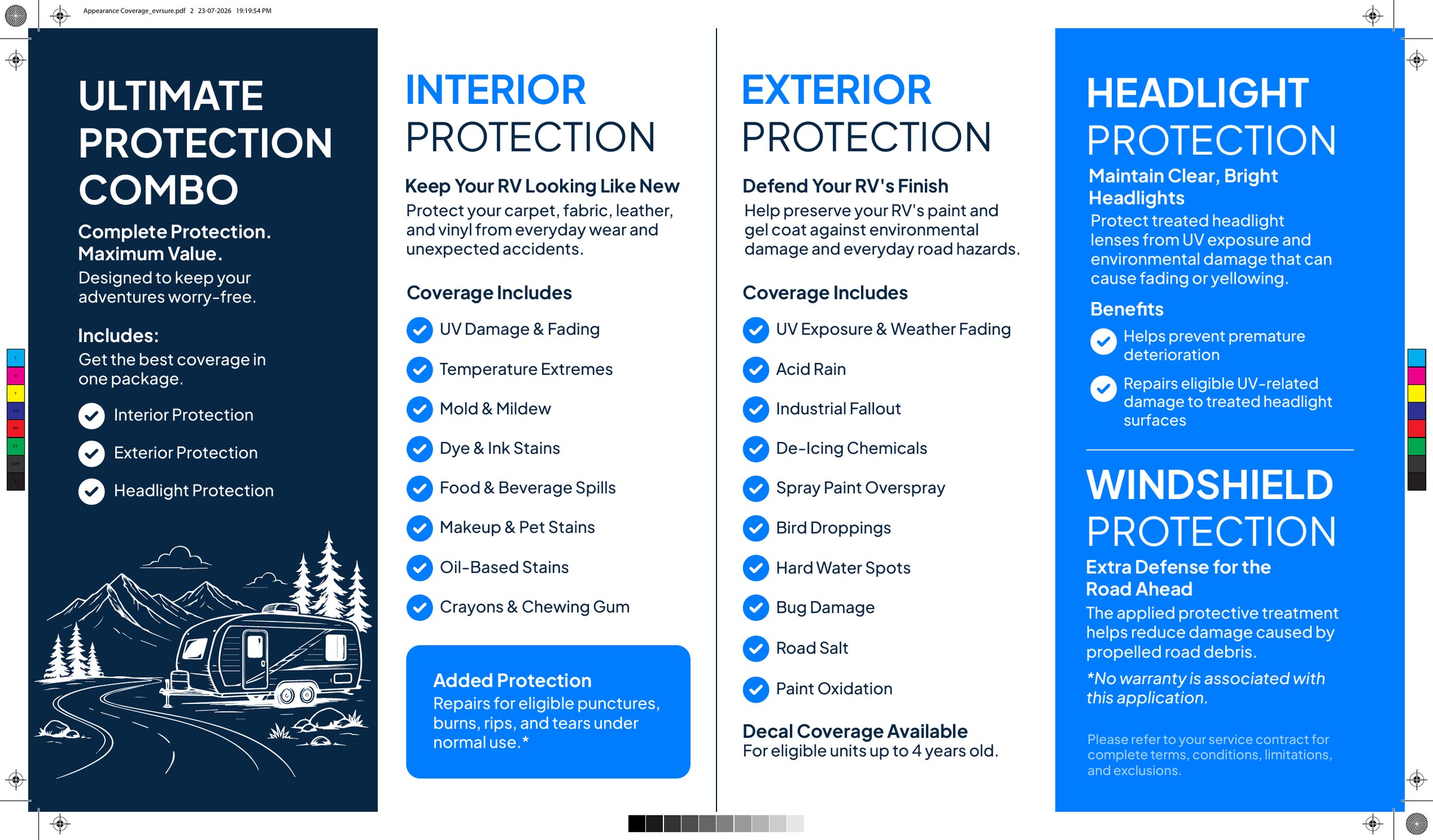 Appearance Coverage brochure, page 2