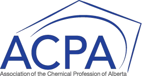 Logo of the Association of the Chemical Profession of Alberta with acronym ACPA in blue text.