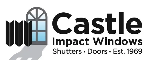 Castle Impact Windows, Shutters & Doors logo.