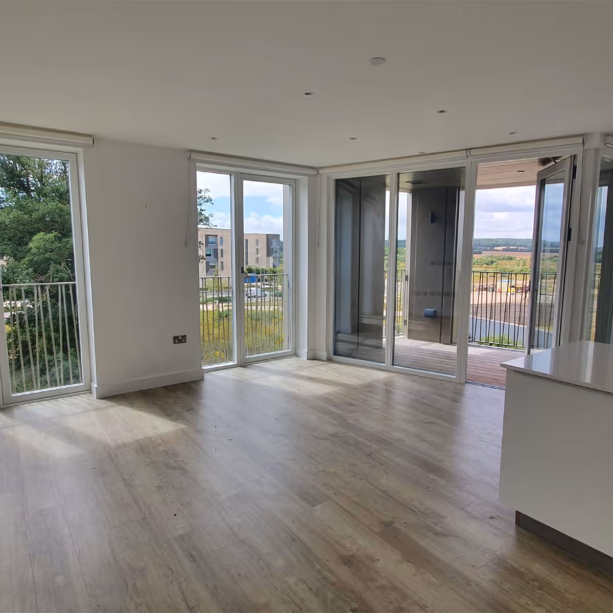 A clean space after tenancy cleaning by ACR Cleaning Ltd.