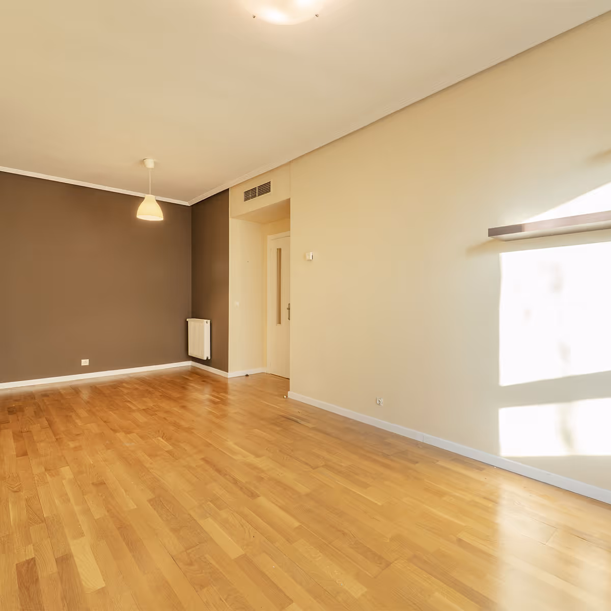 Clean hardwood floors.