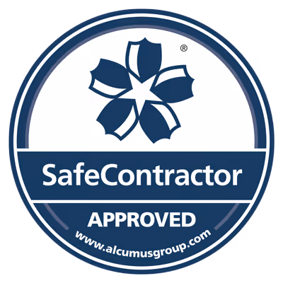 SafeContractor Approved badge.