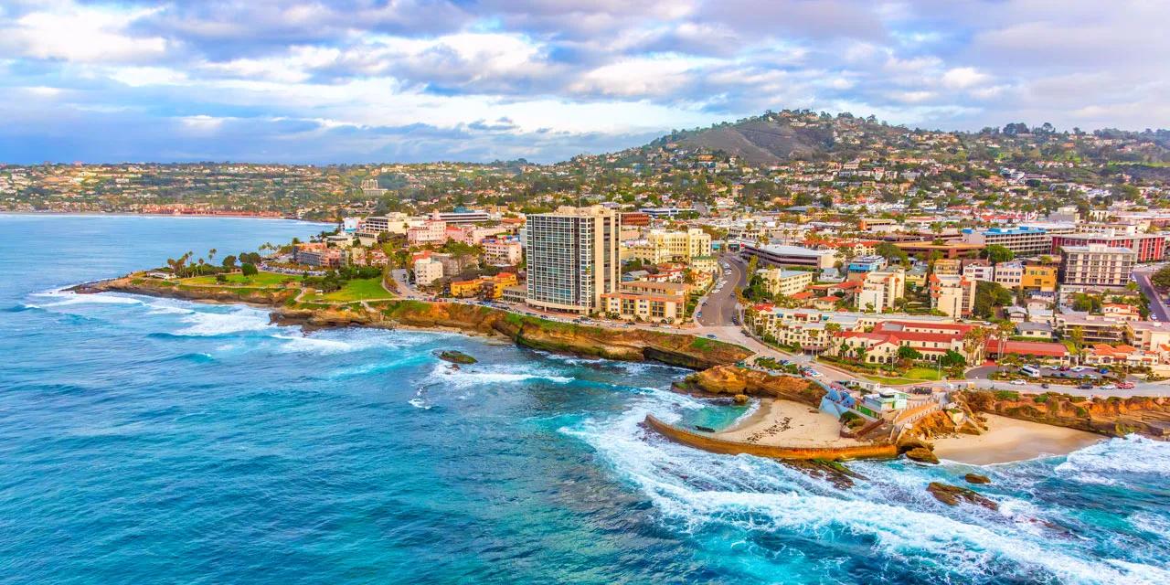 La Jolla California coastline — residential cleaning service area