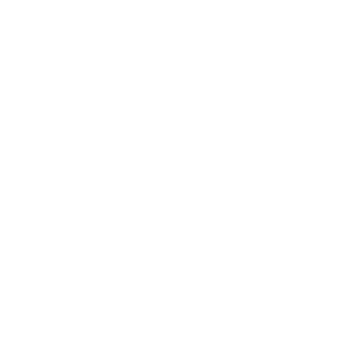 White 3D cube at the center of a hexagon outlined by six dots connected by lines.