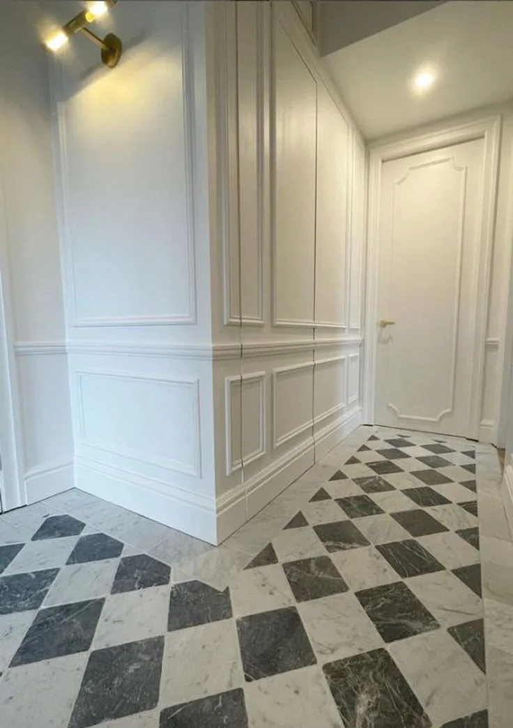 Marmorramme 10 × 30 cm, honet
