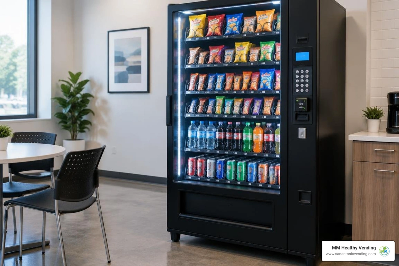 Combination snack and cold beverage machine Combination snack and cold beverage machine