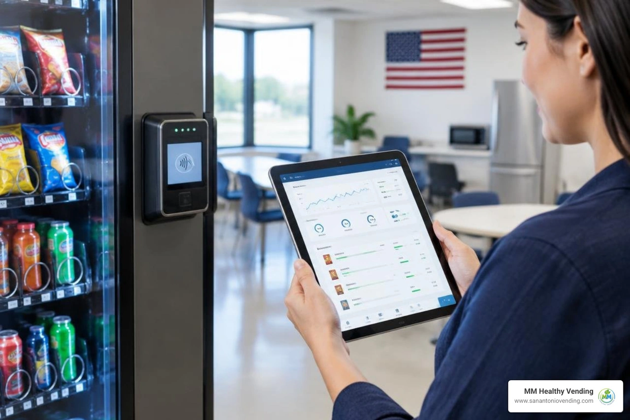 automated payment terminal and cloud telemetry dashboard