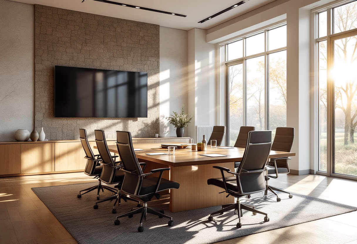 [innovative robotics conference room]