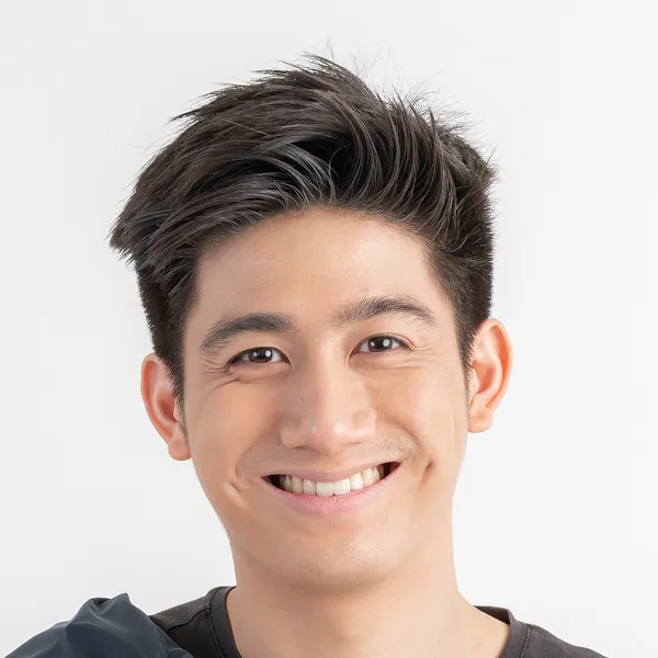 Smiling young man