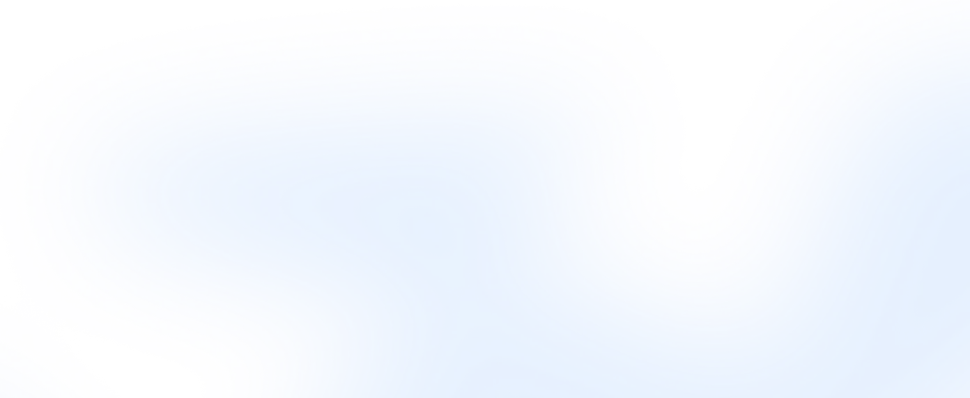 Abstract blue glowing wave pattern with concentric light rings on a black background.