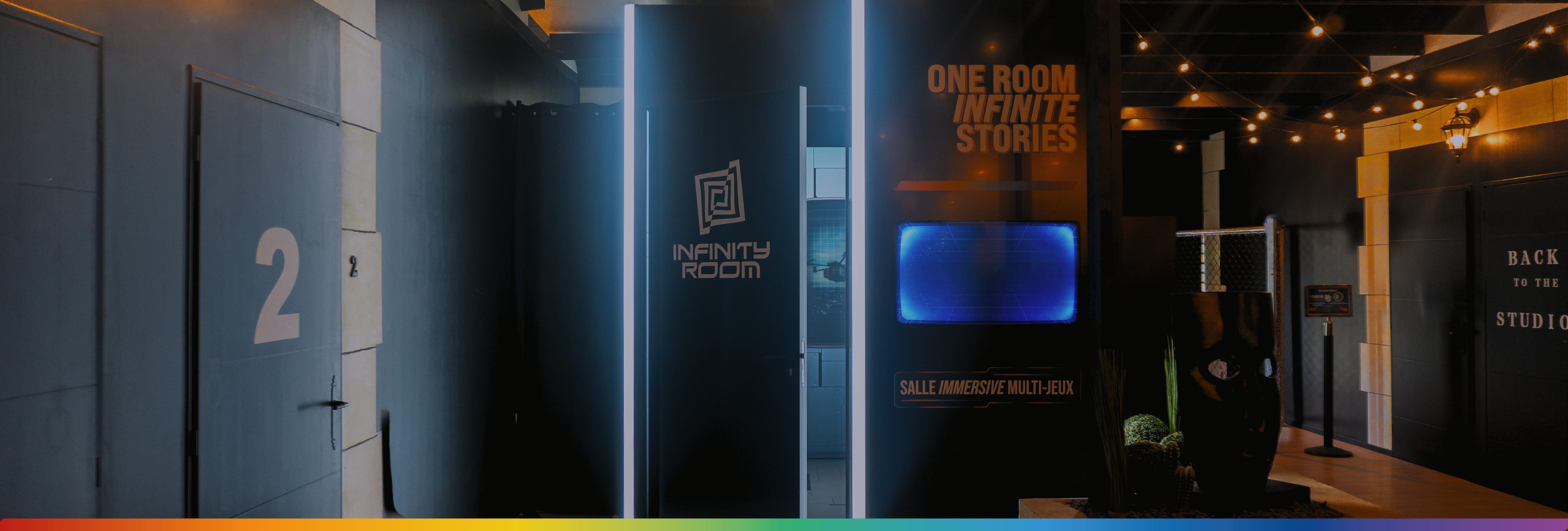 Loop'n Box à Saint-Barthélemy-d'Anjou, établissement équipé d'une salle Infinity Room