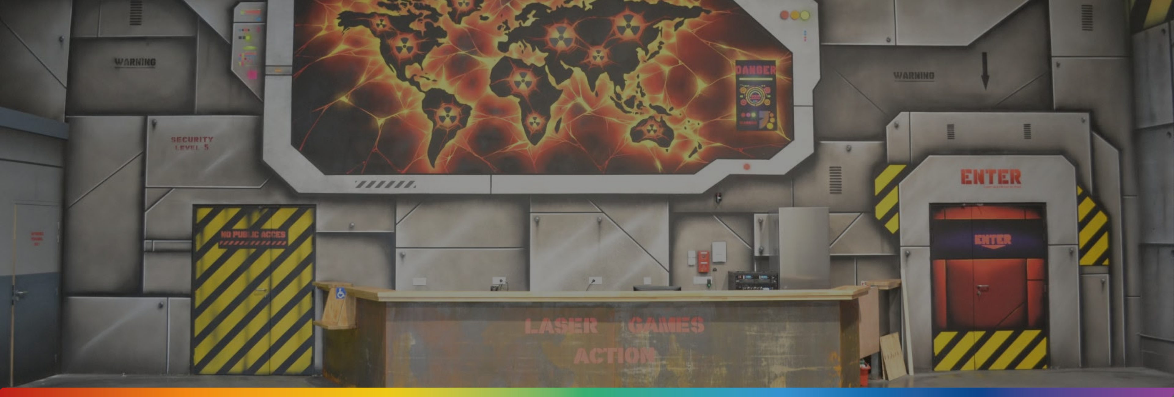 Laser Games Action à Flins-sur-Seine, établissement équipé d'une salle Infinity Room