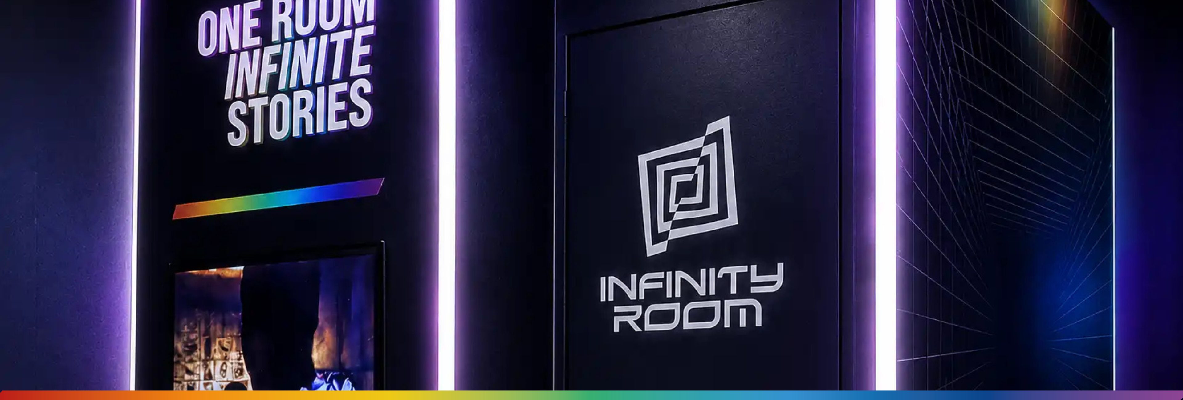 UnfinityRoom VR à Nice, établissement équipé d'une salle Infinity Room