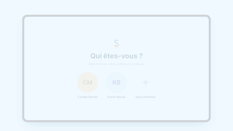 Retrouvez votre session personnelle depuis les appareils partagés de l’entreprise
