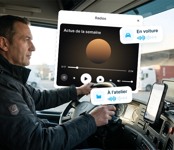 Radio d’entreprise Steeple : l’actualité interne à écouter en audio