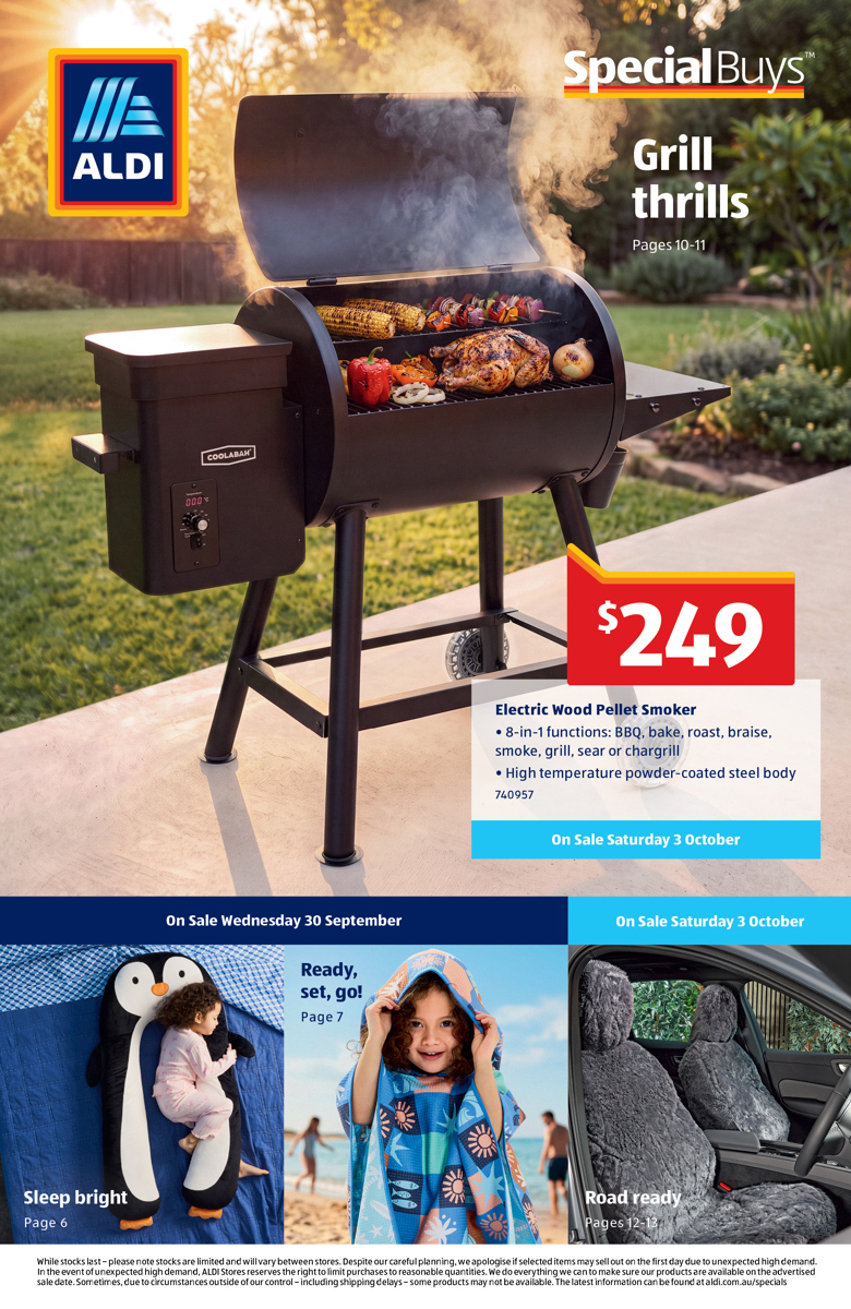 Aldi Special Buys catalogue cover, 30 September 2026