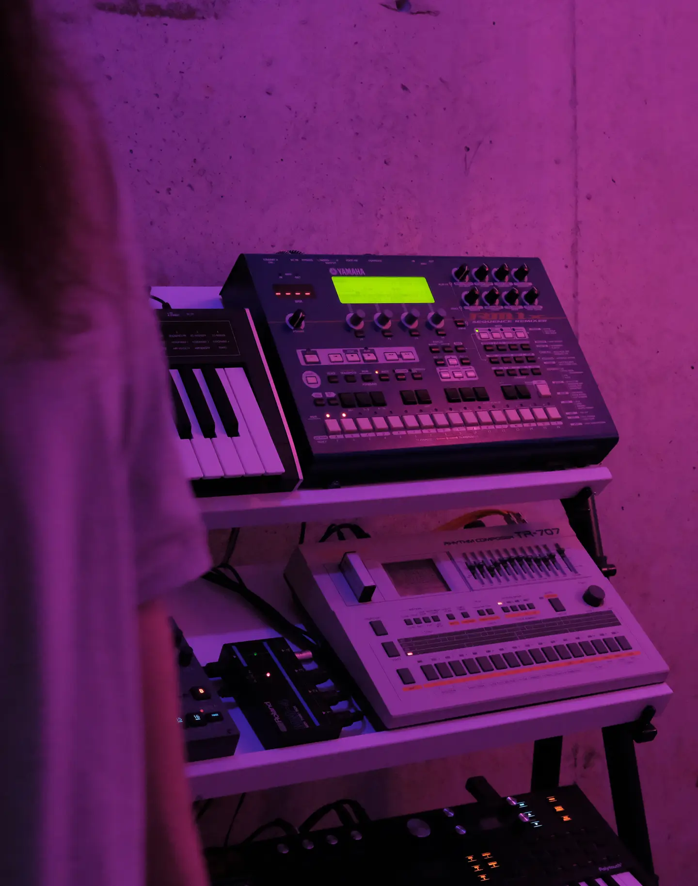 Music production studio at Signal Academy designed for learning and recording