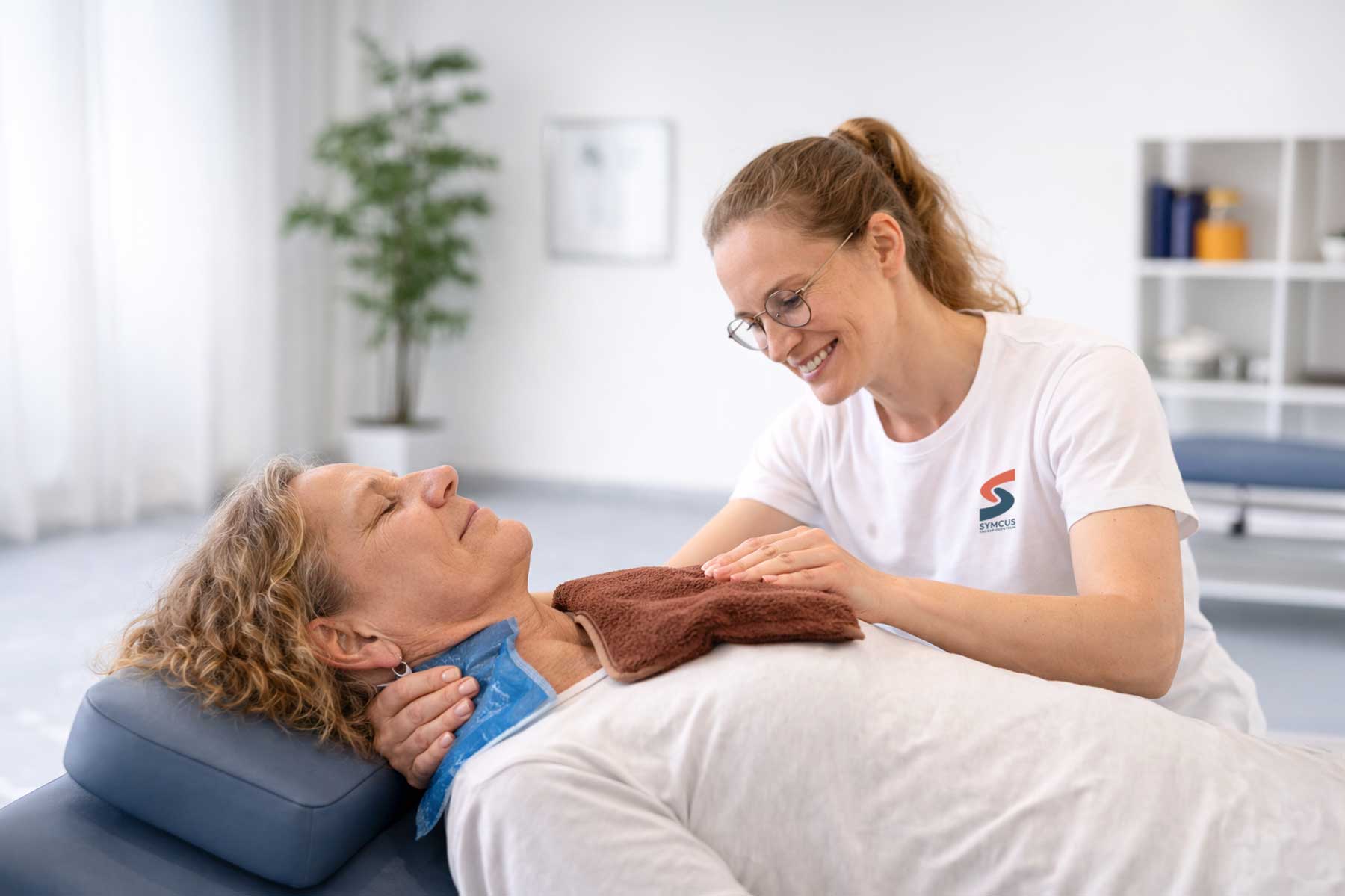 Kältetherapie Eispack Physiotherapie in der Physiotherapie Pfitzner Düsseldorf