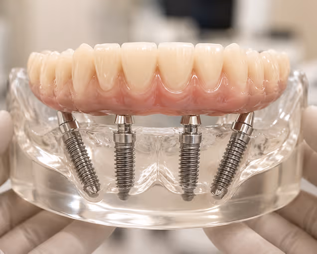 протезування All-on-4 при повній відсутності зубів — Allure Dental Київ
