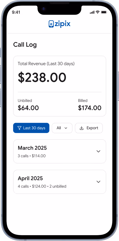 Capture billable conversations