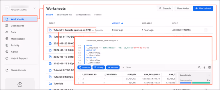 Snowflake Marketplace integration