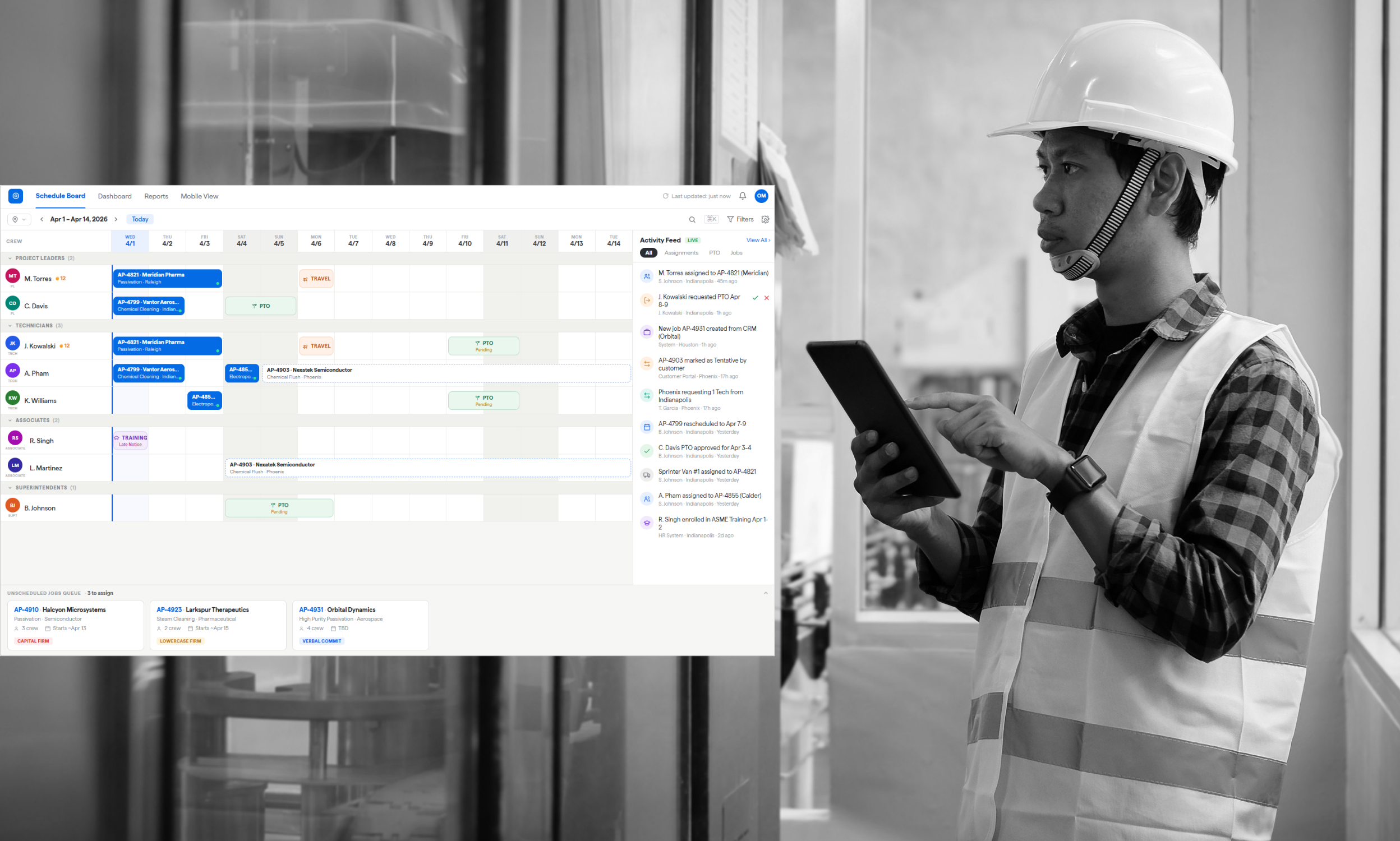 Replacing manual, multi-system scheduling with a single source of truth