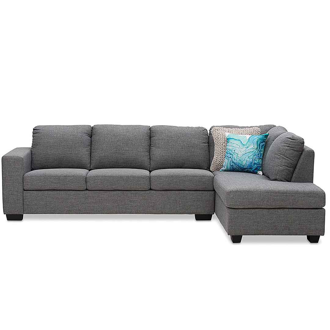 Rent to own home appliances australia orange rentals fabric corner lounge with rhf chaise
