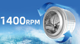Chiq wfl85pl48w1 1400 rpm maximum spin speedproductfeature