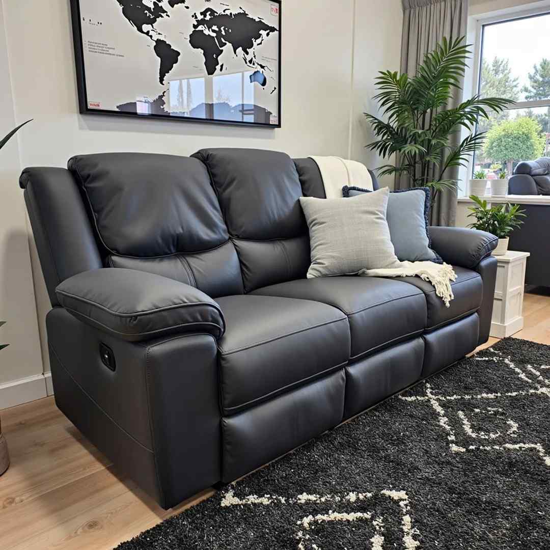 rent to own home appliances australia orange rentals rawson 3 seater recliner 1