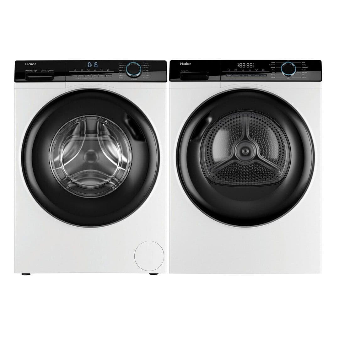rent to own home appliances australia orange rentals haier 7 5kg front load washing machine 8kg heat pump dryer laundry package1