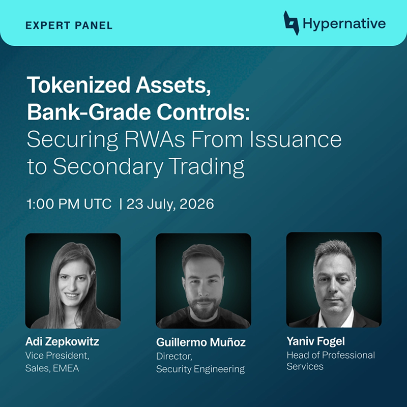 Panel: Securing RWAs from Issuance to Secondary Trading