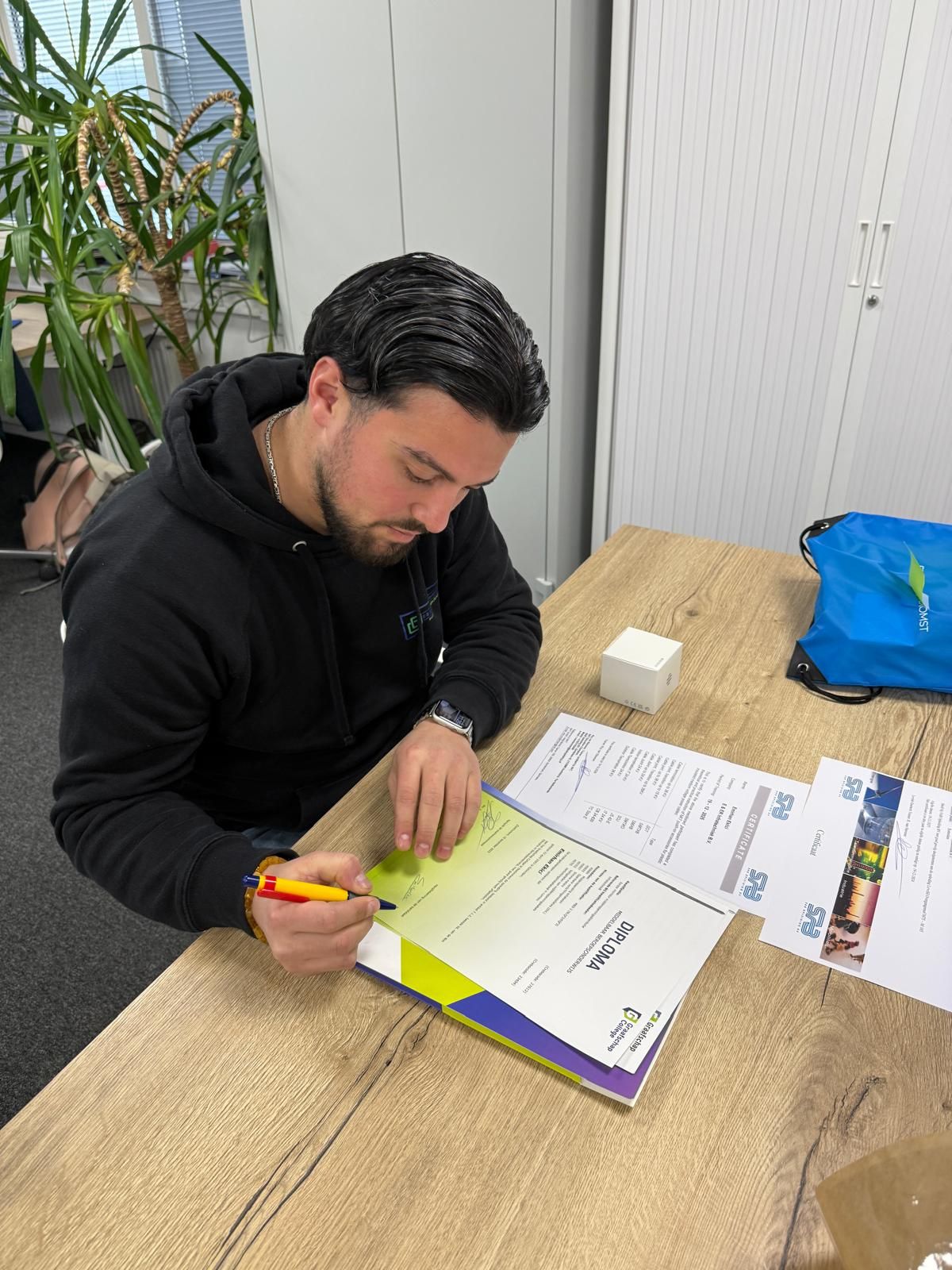 Diploma behaald!