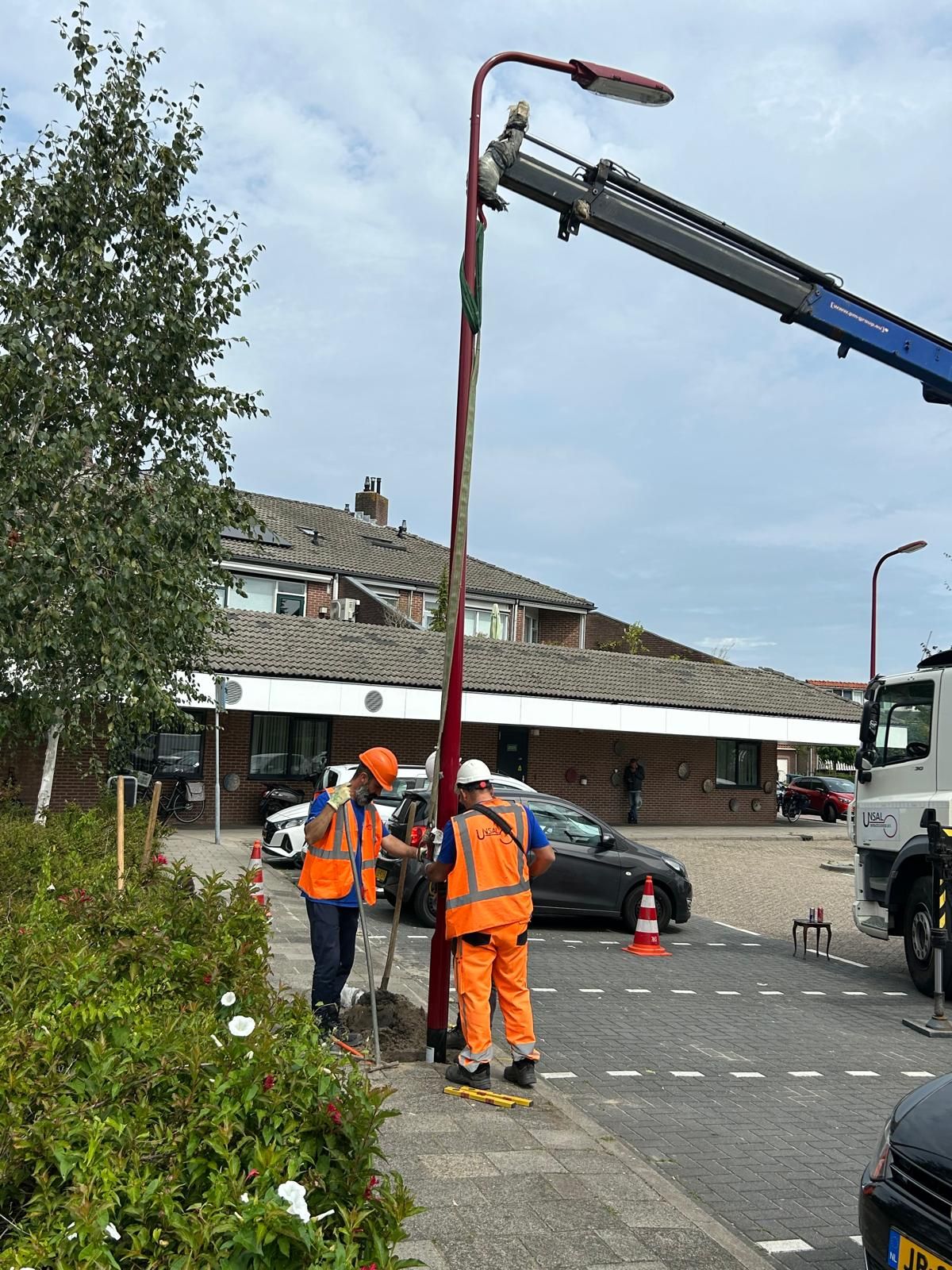 Ook vandaag was het bij Unsal Infratechniek B.V. gewoon weer business as usual .
