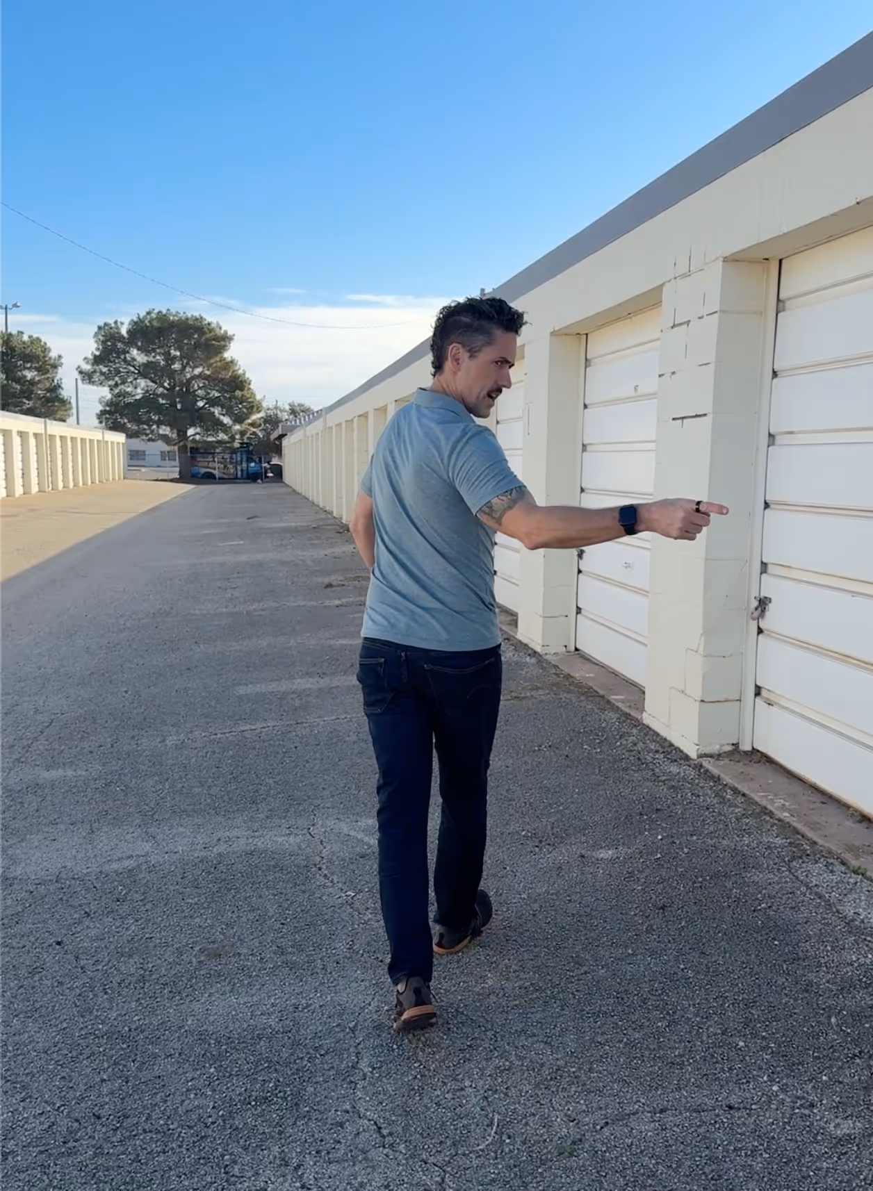Walking storage site