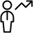 Single Man Increase Icon from Ultimate Regular set by streamlinehq.com