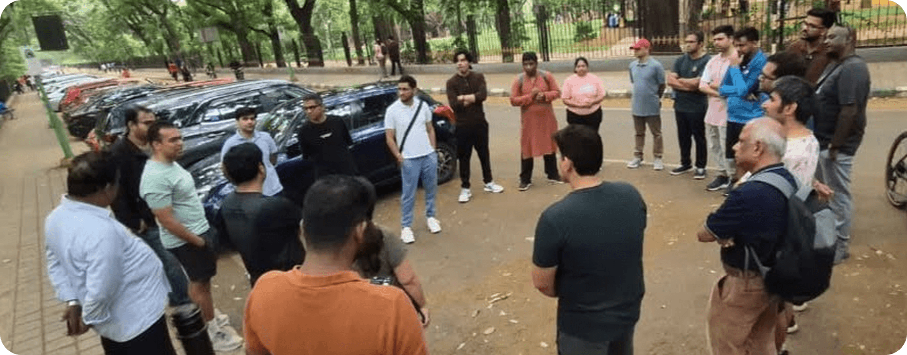 Community group gathering