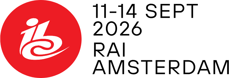 The logo for IBC 2026
