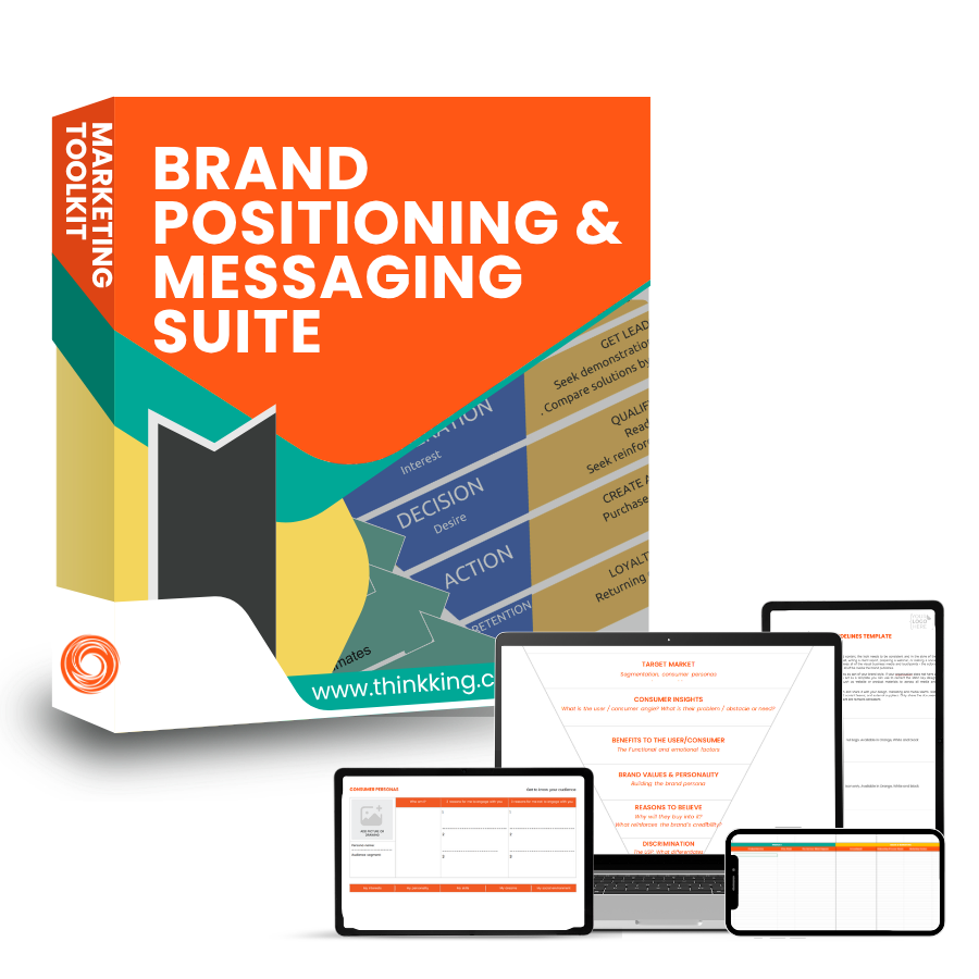 Think King branding and value positioning pack