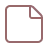 Brown square document icon with a folded top-right corner on white background.
