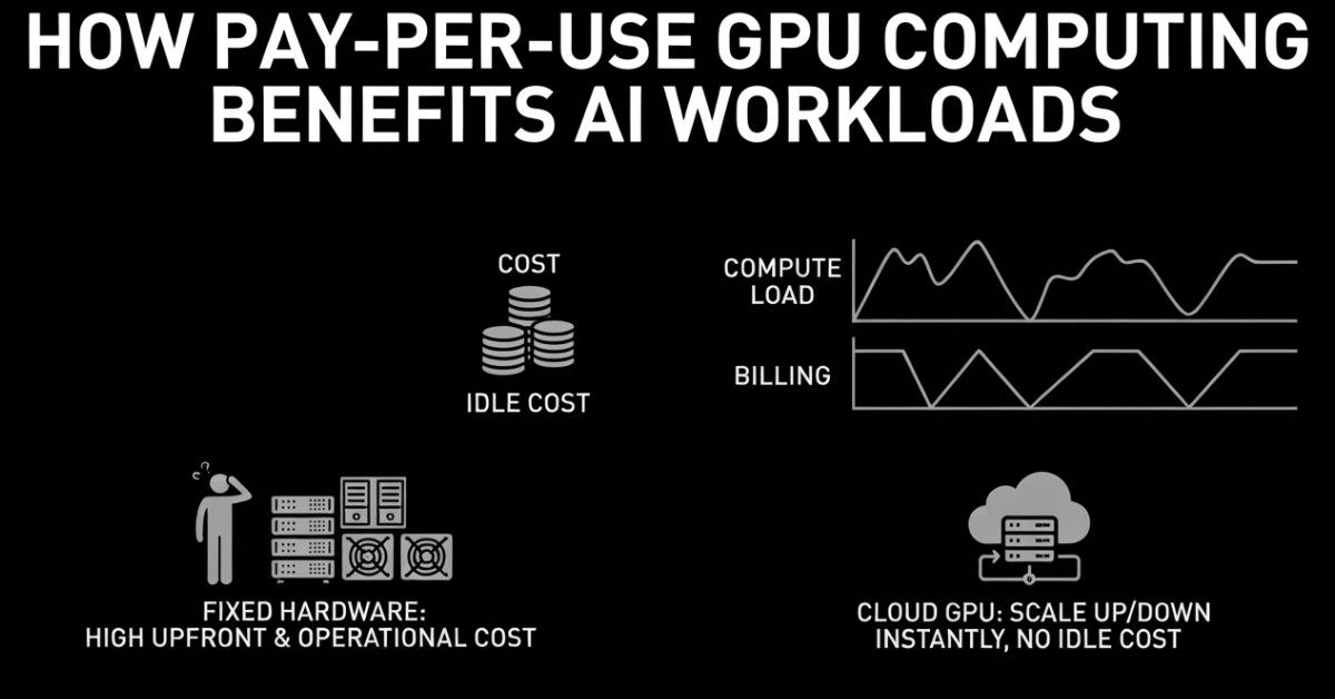 Pay-Per-Use GPU Computing