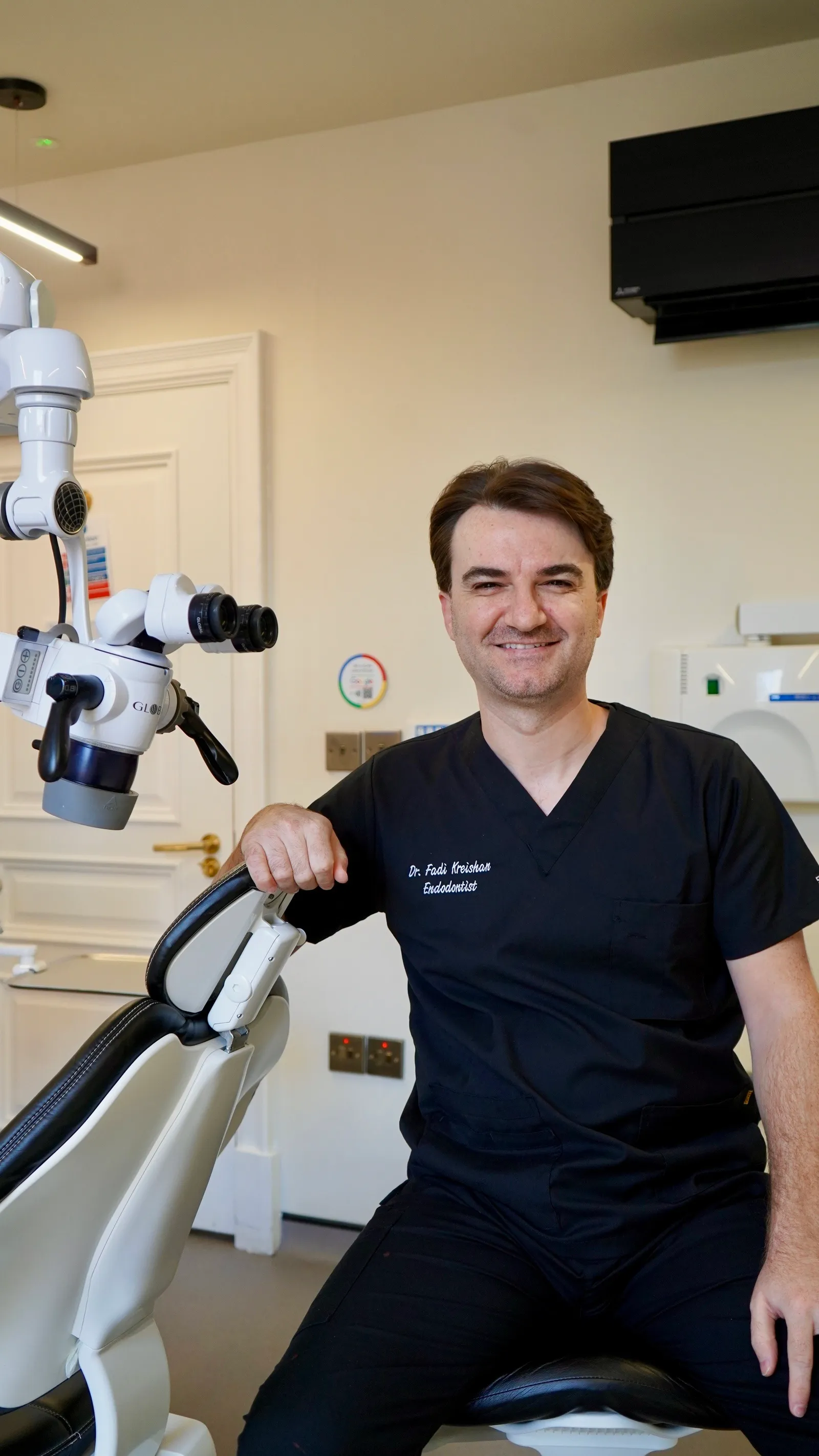 Endodontist Dr Fadi Kreishan at Clarendon Dental Spa, Leeds
