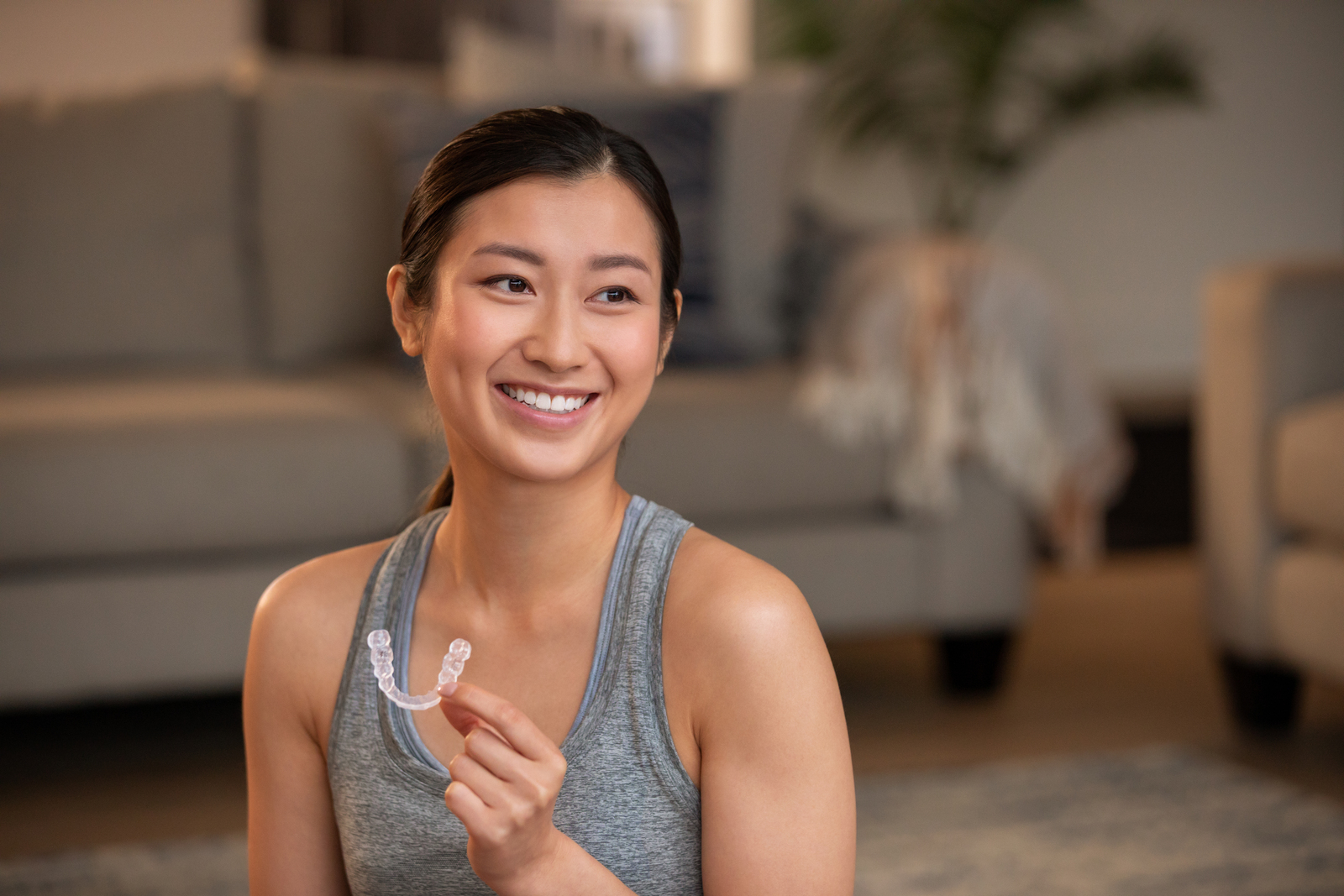 Angel clear aligners for discreet teeth straightening at Clarendon Dental Spa in Leeds