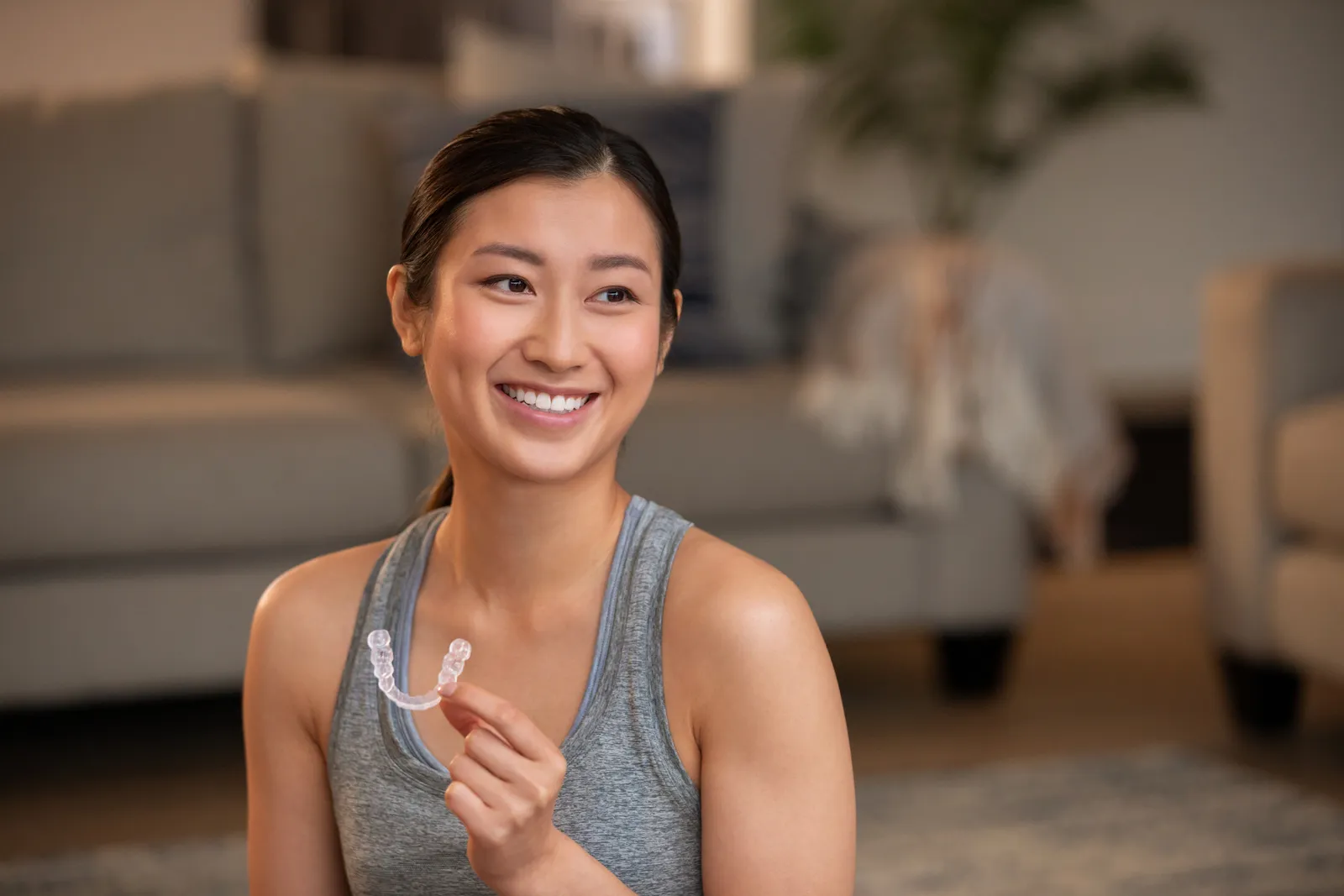 Angel clear aligners for discreet teeth straightening at Clarendon Dental Spa in Leeds